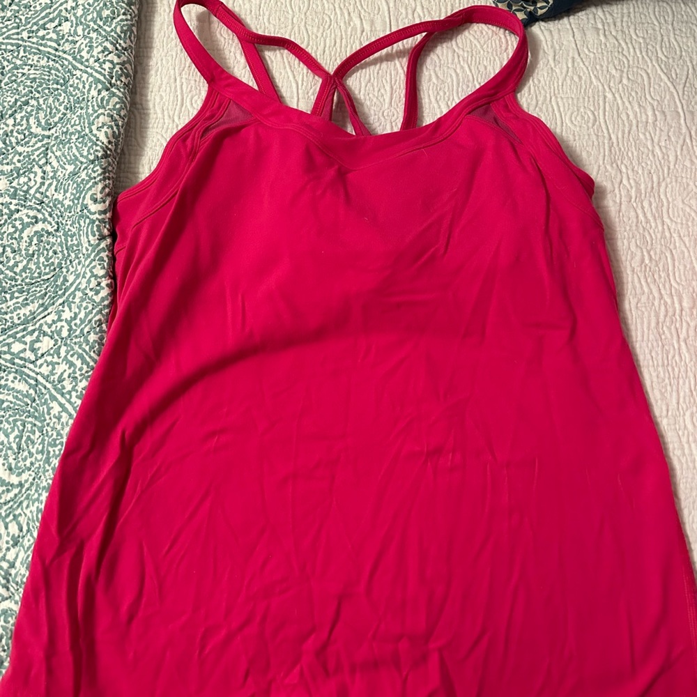 Lululemon Pink Tank Top